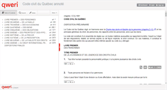 Desktop Screenshot of ccq.lexum.com